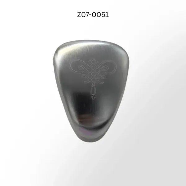 Anodized Silver Shift Plate for Chrome Gear Shift Knob
