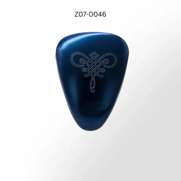 Anodized Blue Shift Plate for Chrome Gear Shift Knob