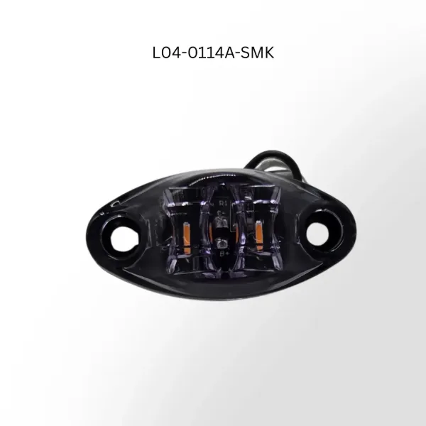 Dragon Eyes™ Pro Amber LED Marker Light – Smoked Lens, 2-Wire