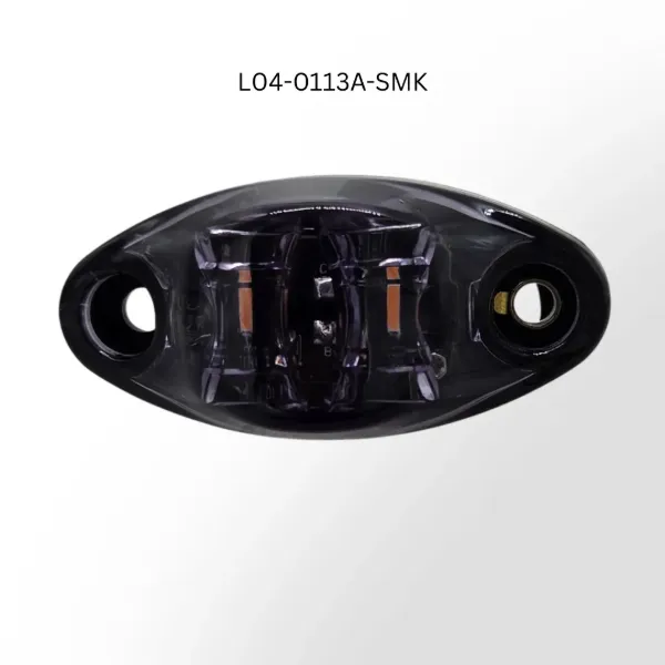 Dragon Eyes™ Pro Amber LED Marker Light – Smoked Lens, 1-Wire