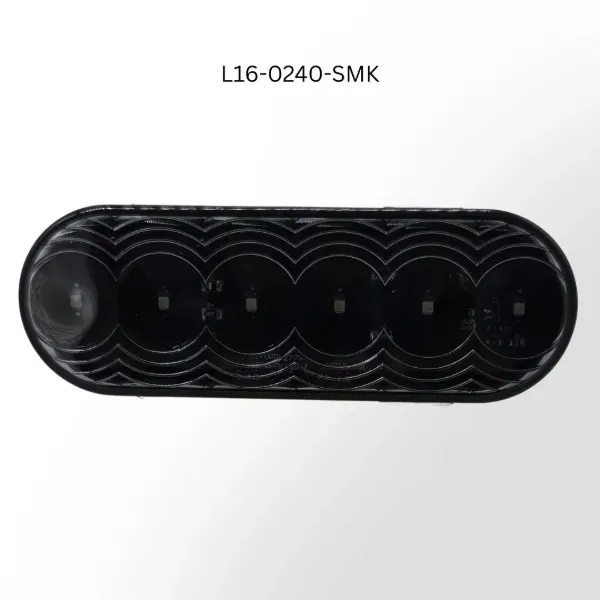Smoked Lens 6 Inch Oval LED Backup Light