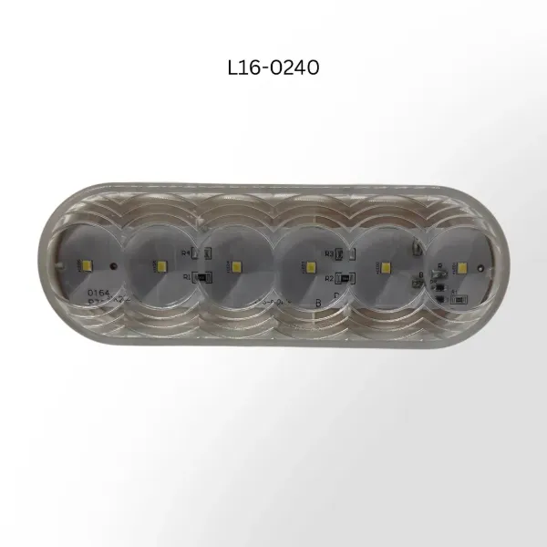 6-Inch Oval LED Backup Light – 6 LED, White Illumination