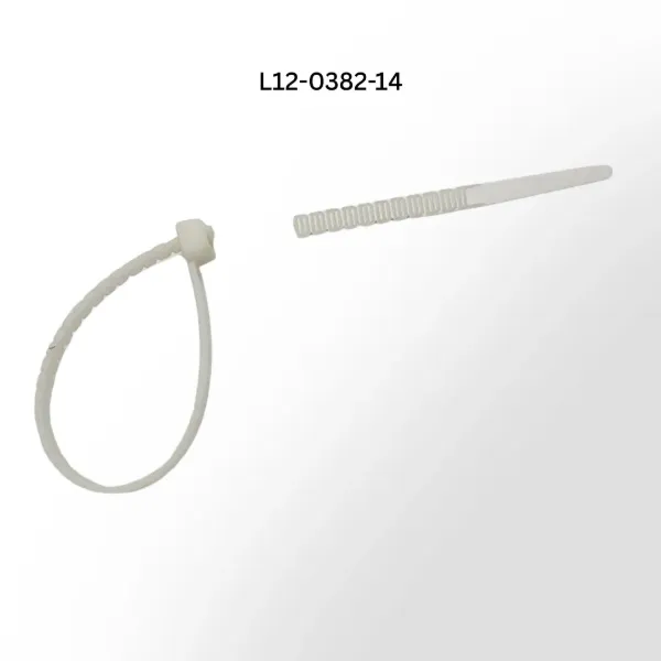 Speedi-Tie 14-Inch Breakaway Nylon Zip Ties – White, 100 Pack