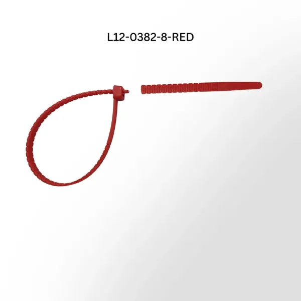 Speedi-Twist™ 8" Breakaway Nylon Zip Ties – Red, 50 lb Tensile Strength, 100 Pack
