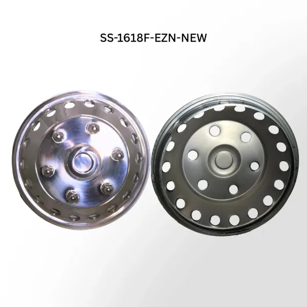 16" Sprinter Front Wheel Simulator Set – 6-Lug, Snap-On, 18-Hand-Hole, 5-Clip Retention