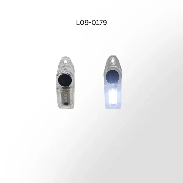 Compact Interior LED Utility Light – 3 SMD, 4500K Neutral White, Integrated Switch & Wire Leads