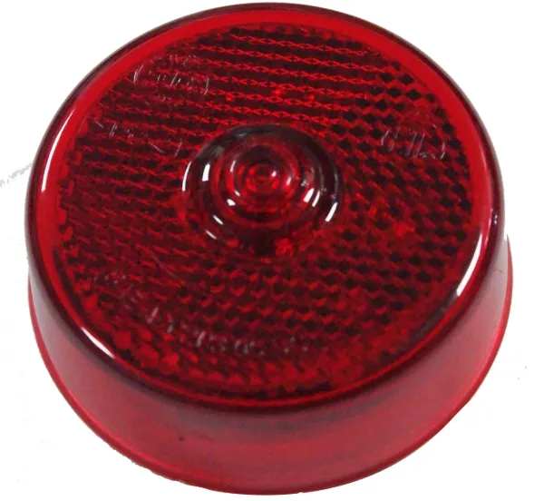 2.5 Inch Round Red 5-LED Marker Light with Reflector