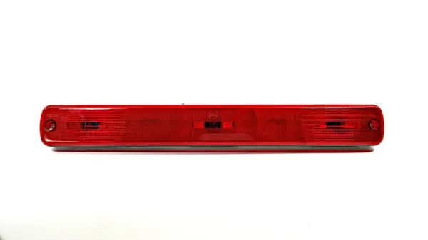 16.25" Red 6-LED High-Mount Identification Light Bar – Black Base, Surface Mount