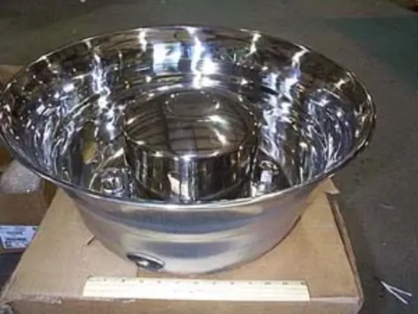 19.5" Rear Wheel Simulator – 8 Lug, 275mm Bolt Pattern, 4 Hand Hole, Over-the-Lug Mount