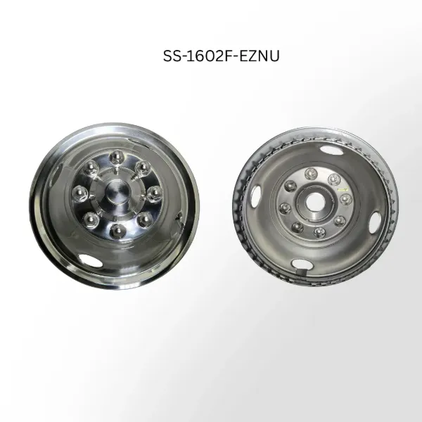 Front 16" x 6" Wheel Simulator – 8 Lug, 6.5" Bolt Circle, 360° Retention, Universal 4x4
