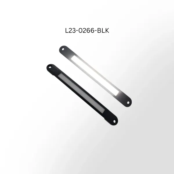 24 Inch Low Profile High Density LED Light Bar 6000K Black Housing With Leads