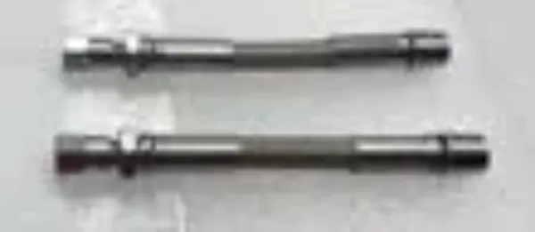 4" Stainless Steel Braided Valve Stem Extensions – Narrow Hose, Pair
