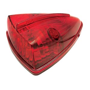 CAB MARKER LIGHT, TRIANGLE, 15 LEDS, RED