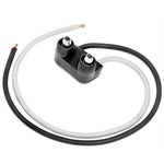 PIGTAIL, BOTTOM LEADS, 2-WIRE (BARE)