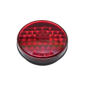 4" ROUND STOP / TURN / TAIL, 44 RED LEDS