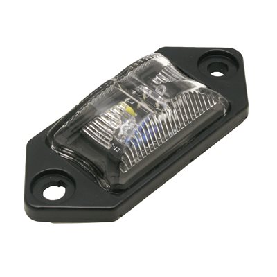 "BOW TIE" MARKER / CLEARANCE CLEAR LENS, 2 RED LEDs, 2 WIRE "BOW TIE" MARKER / CLEARANCE CLEAR LENS, 2 RED LEDs, 2 WIRE