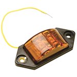 "CHARGER JR." MARKER / CLEARANCE, AMBER , 2-LED, 1 WIRE