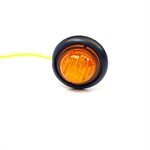3 / 4" LED MARKER / CLEARANCE, SEALED, AMBER LENS, W / GROMMET