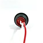 3 / 4" LED MARKER / CLEARANCE, SEALED, RED LENS, W / GROMMET
