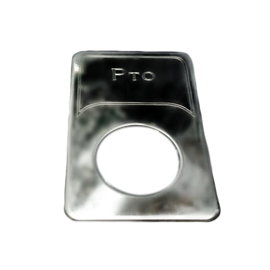 KENWORTH SWITCH PLATE,INDICATOR LIGHTPTO