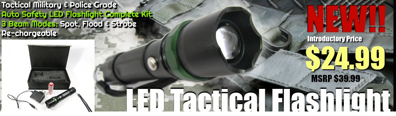 TACTICAL FLASHLIGHT